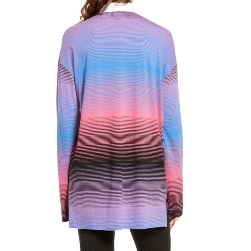 Bp. Be Proud By Bp. Pride Stripe Gender Inclusive Oversize Rugby Shirt - Picture 12 of 13